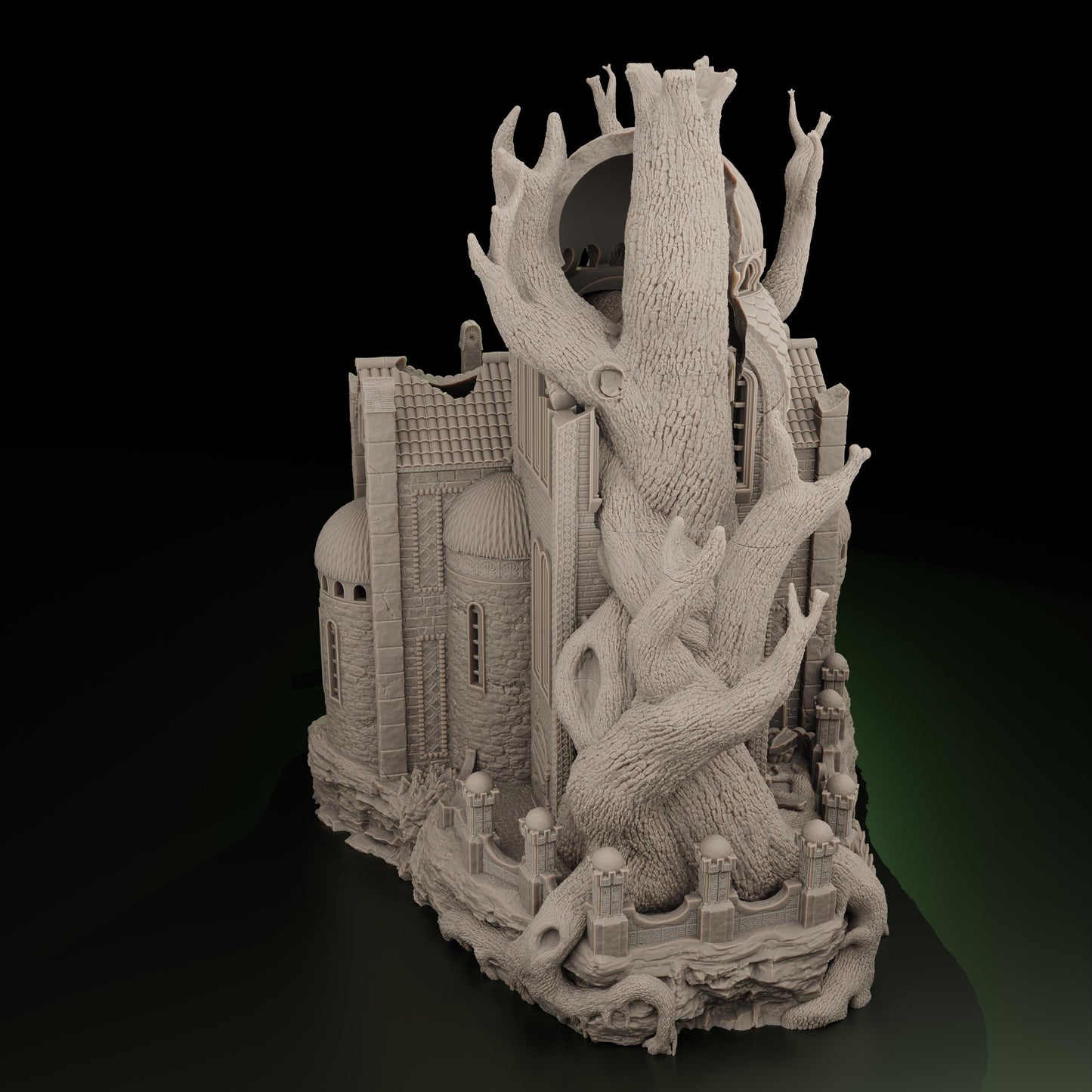 Trench Crusade | Baumtempel | Ruine | Crimson tree Temple | Tabletop Gelände | WW 1 | Fantasy terrain