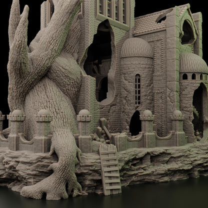 Trench Crusade | Baumtempel | Ruine | Crimson tree Temple | Tabletop Gelände | WW 1 | Fantasy terrain
