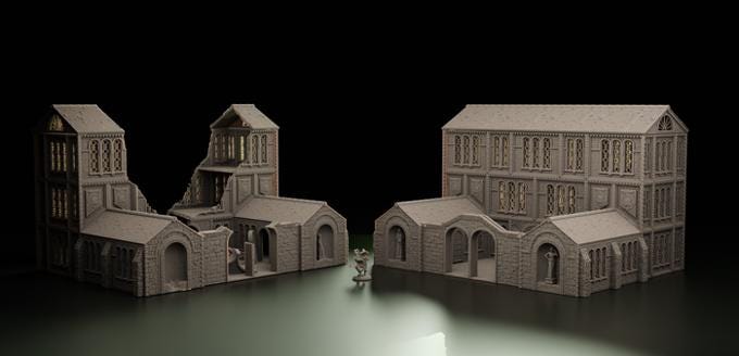 Trench Crusade | Haus 1 | Izidium Quarter | Tabletop Gelände | WW 1 | Fantasy terrain