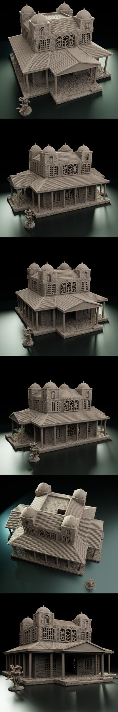 Trench Crusade | Haus 2 | Izidium Quarter | Tabletop Gelände | WW 1 | Fantasy terrain
