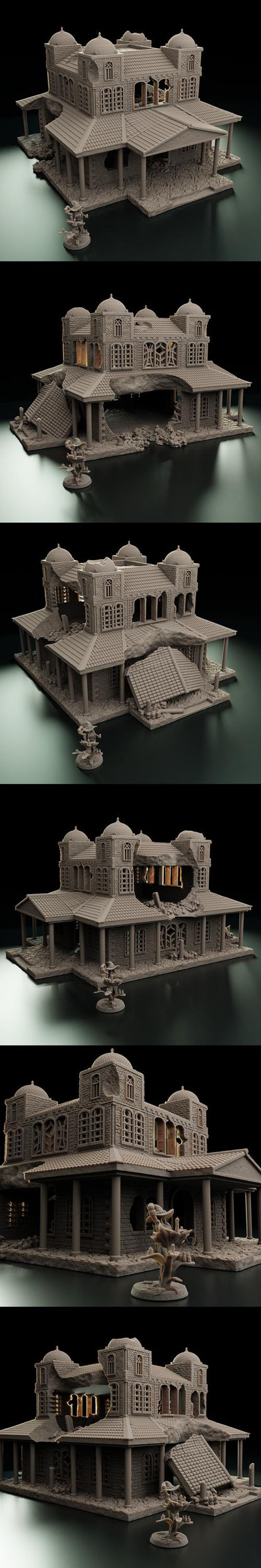 Trench Crusade | Haus 2 | Izidium Quarter | Tabletop Gelände | WW 1 | Fantasy terrain