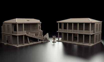 Trench Crusade | Haus 3 | Izidium Quarter | Tabletop Gelände | WW 1 | Fantasy terrain