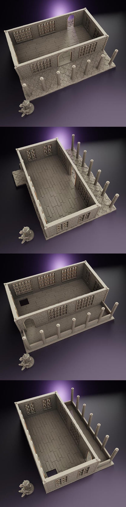 Trench Crusade | Haus 3 | Izidium Quarter | Tabletop Gelände | WW 1 | Fantasy terrain