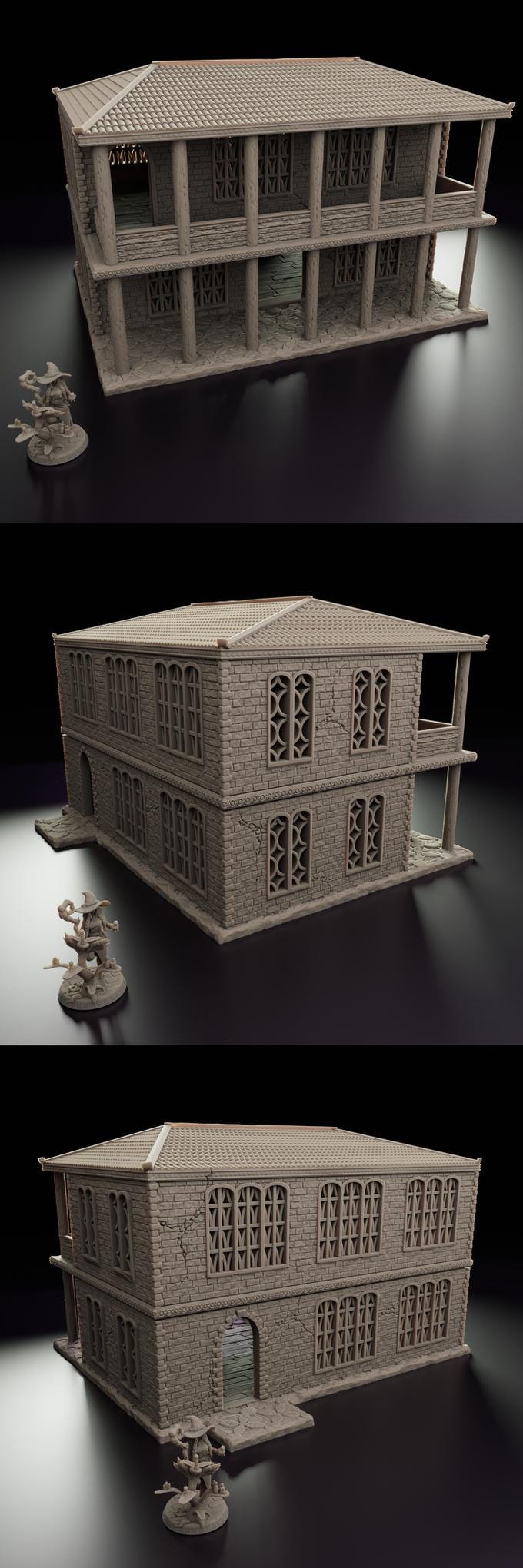 Trench Crusade | Haus 3 | Izidium Quarter | Tabletop Gelände | WW 1 | Fantasy terrain