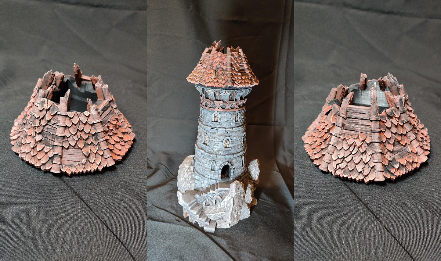 Trench Crusade | Magierturm | Tabletop Gelände | WW 1 | Fantasy terrain