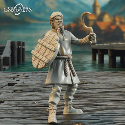 Tabletop Miniaturen | Wasserstadt | Driftport Town | Fantasy Miniaturen | 28mm