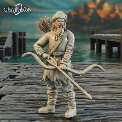 Tabletop Miniaturen | Wasserstadt | Driftport Town | Fantasy Miniaturen | 28mm