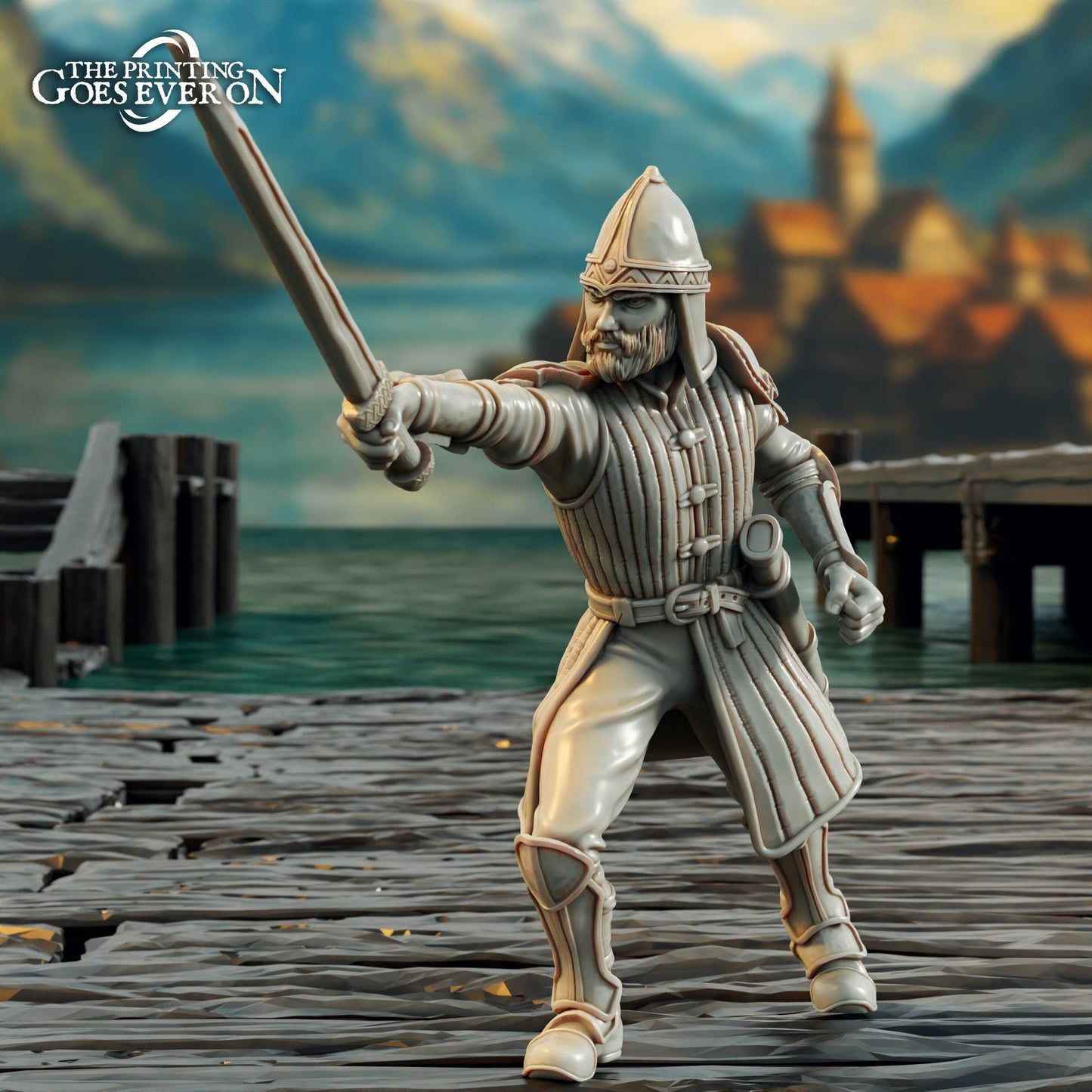 Tabletop Miniaturen | Wasserstadt | Driftport Town | Fantasy Miniaturen | 28mm