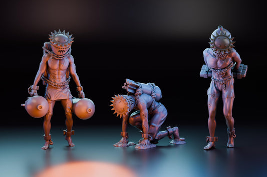 Trench Crusade | Prisoners | Saints from Tenches | Tabletop Miniaturen | WW 1 | Fantasy Miniature