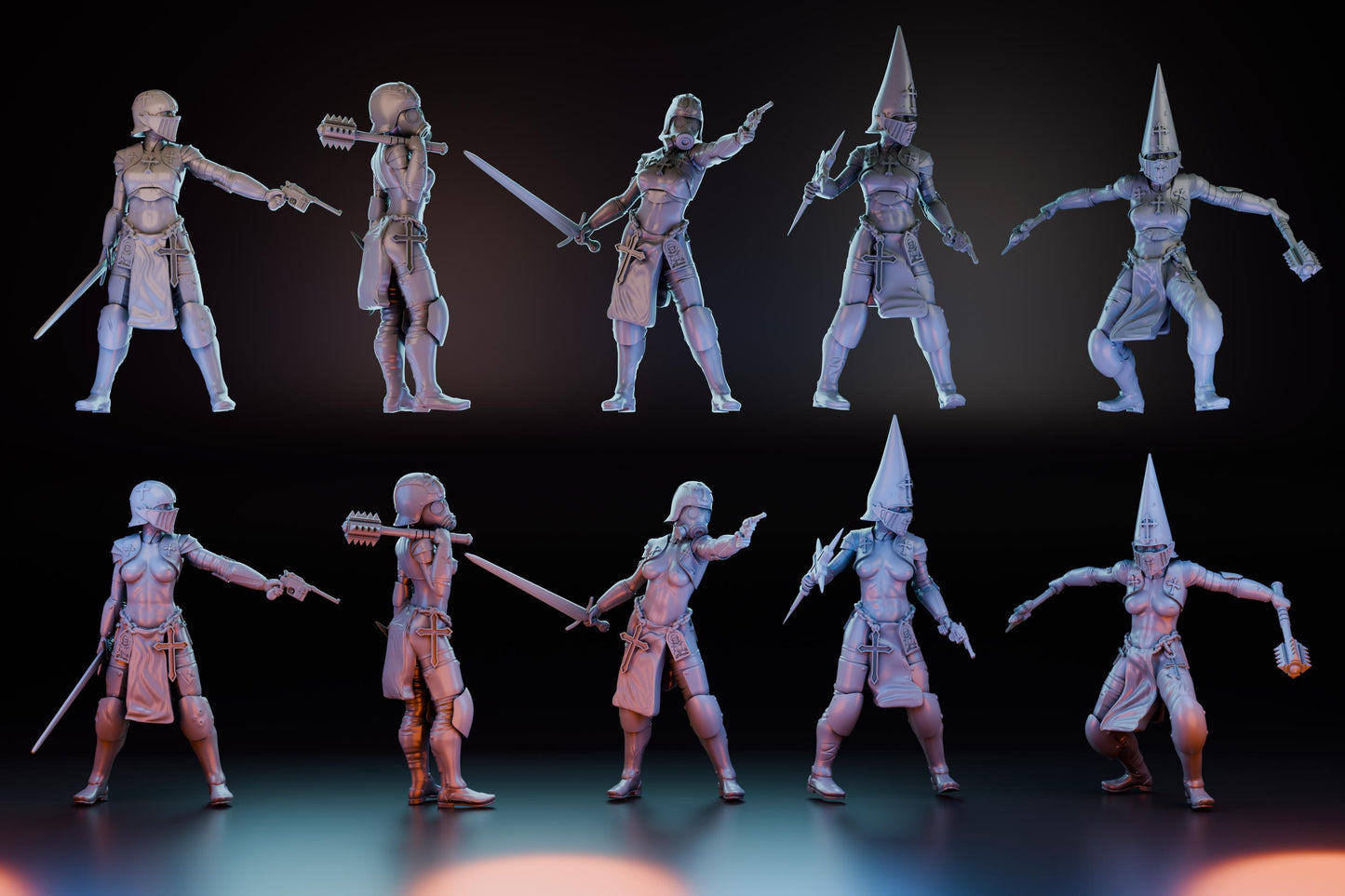 Trench Crusade | Nonnen | Saints from Tenches | Tabletop Miniaturen | WW 1 | Fantasy Miniature
