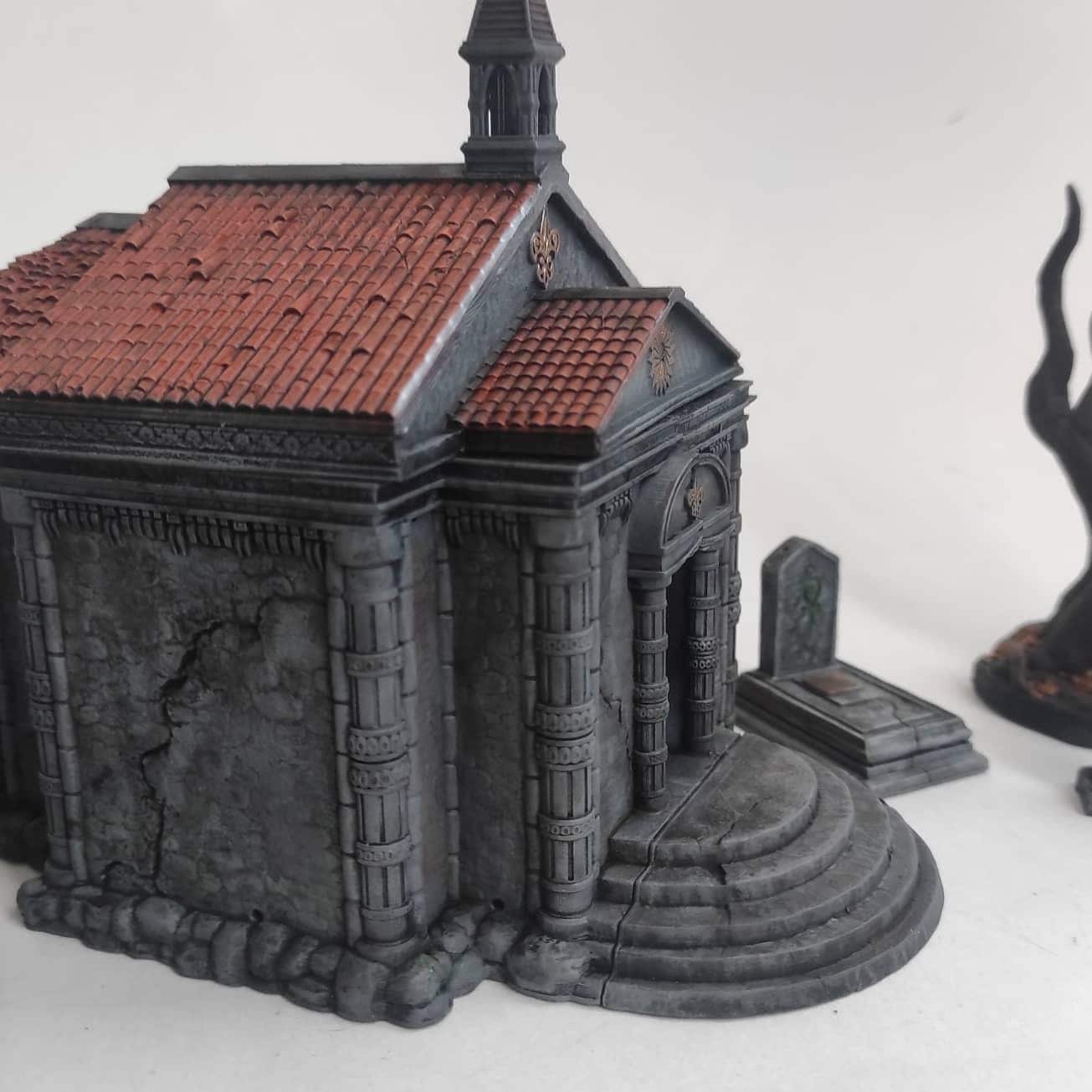 Friedhof | Crypt | Twilight of Agnium | Agnium Old Cemetery | Tabletop Gelände | Fantasy terrain