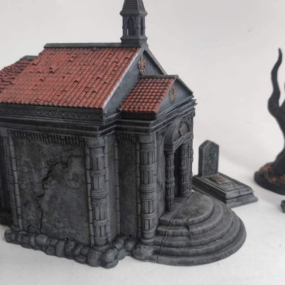 Friedhof | Crypt | Twilight of Agnium | Agnium Old Cemetery | Tabletop Gelände | Fantasy terrain