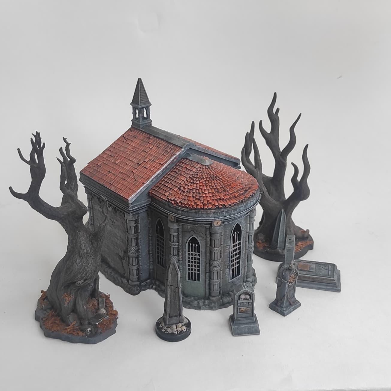 Friedhof | Crypt | Twilight of Agnium | Agnium Old Cemetery | Tabletop Gelände | Fantasy terrain