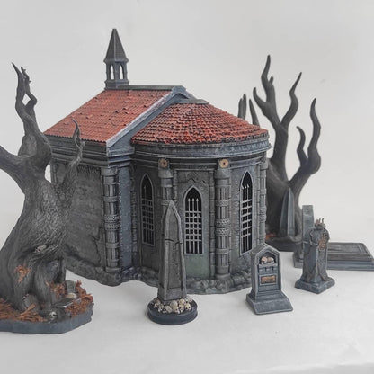 Friedhof | Crypt | Twilight of Agnium | Agnium Old Cemetery | Tabletop Gelände | Fantasy terrain