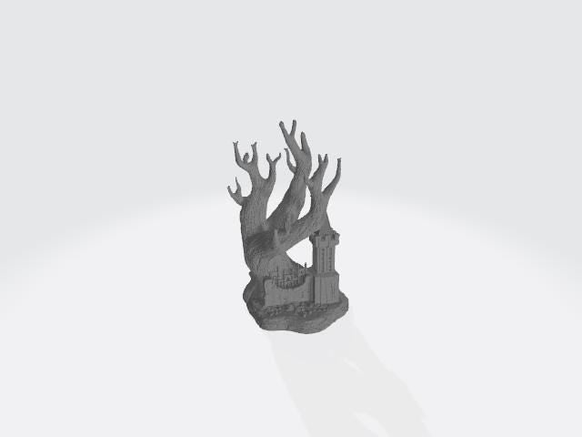 Friedhof | Friedhofbaum | Twilight of Agnium | Agnium Old Cemetery | Tabletop Gelände | Fantasy terrain