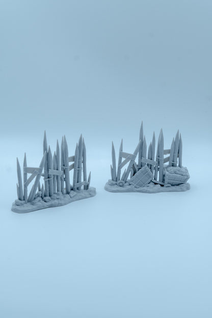 Tabletop Minitures | Goblin Palisade | Mines of Maznar | The Printing Goes Ever On | Herr der Ringe | MESBG