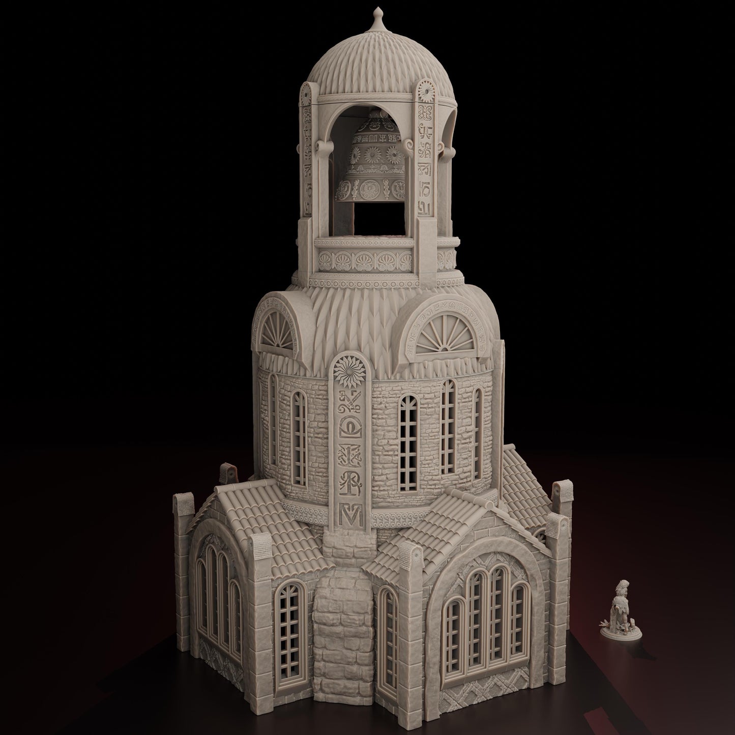 Trench Crusade | Glockenturm | Crimson tree Temple | Tabletop Gelände | WW 1 | Fantasy terrain