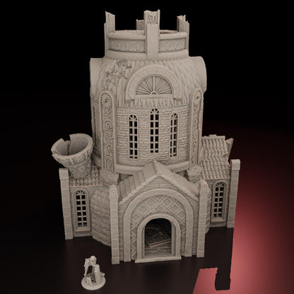 Trench Crusade | Glockenturm | Ruine | Crimson tree Temple | Tabletop Gelände | WW 1 | Fantasy terrain