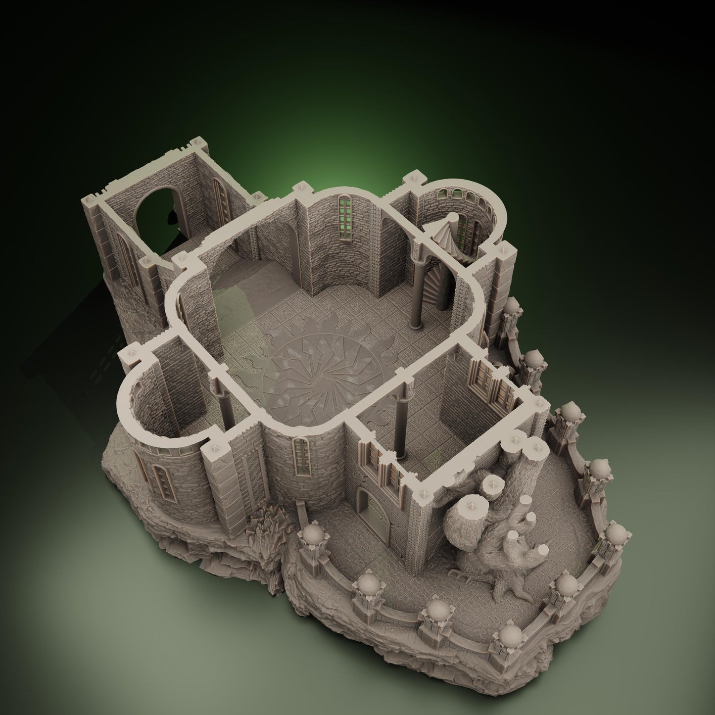 Trench Crusade | Baumtempel | Crimson tree Temple | Tabletop Gelände | WW 1 | Fantasy terrain