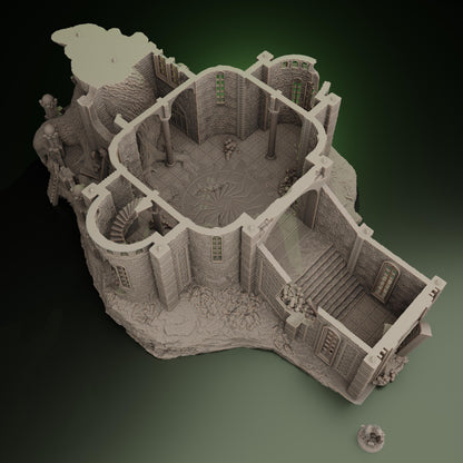 Trench Crusade | Baumtempel | Ruine | Crimson tree Temple | Tabletop Gelände | WW 1 | Fantasy terrain
