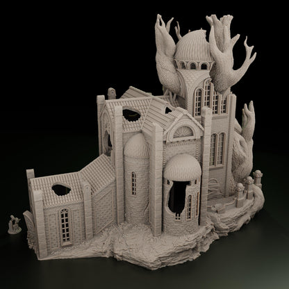 Trench Crusade | Baumtempel | Ruine | Crimson tree Temple | Tabletop Gelände | WW 1 | Fantasy terrain