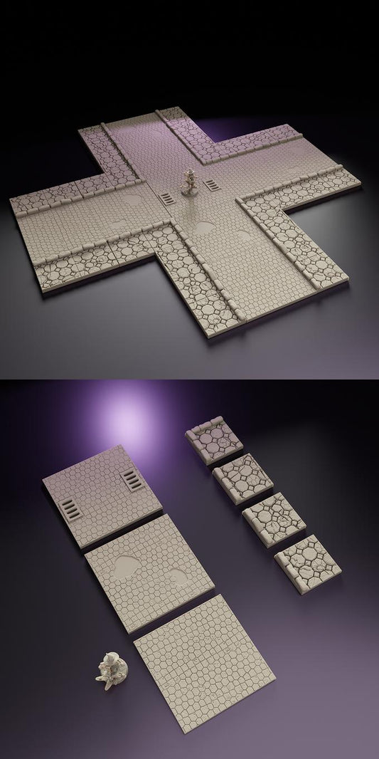 Trench Crusade | Straße | Izidium Quarter | Tabletop Gelände | WW 1 | Fantasy terrain