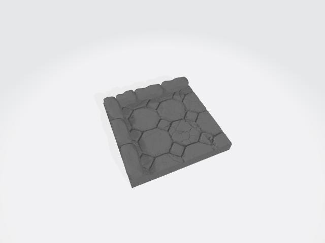 Trench Crusade | Straße | Izidium Quarter | Tabletop Gelände | WW 1 | Fantasy terrain