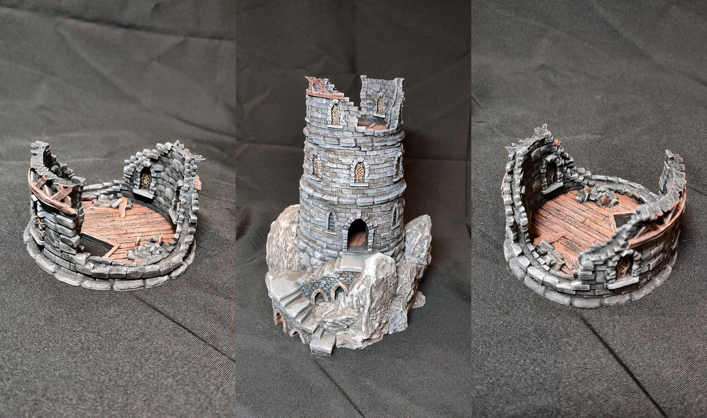Trench Crusade | Magierturm | Tabletop Gelände | WW 1 | Fantasy terrain