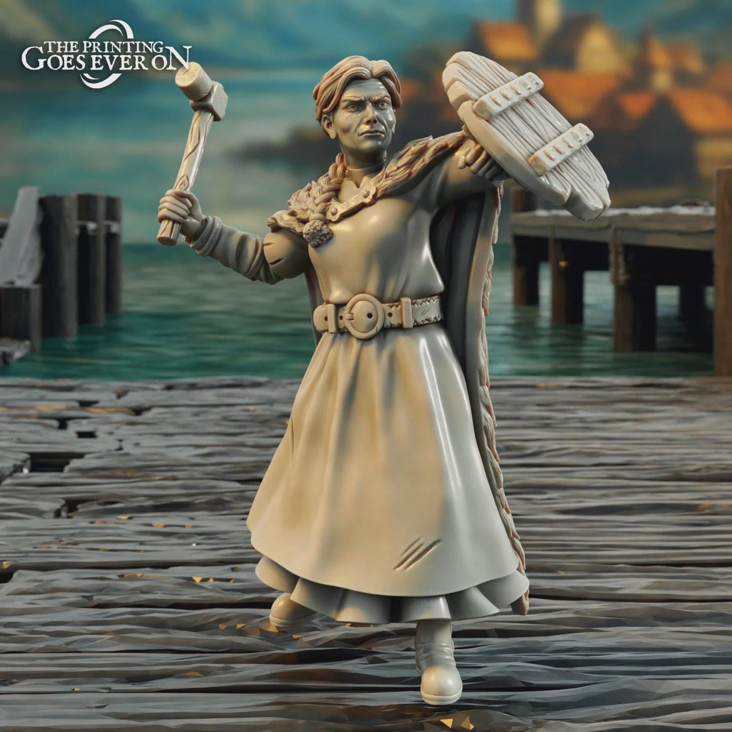 Tabletop Miniaturen | Wasserstadt | Driftport Town | Fantasy Miniaturen | 28mm