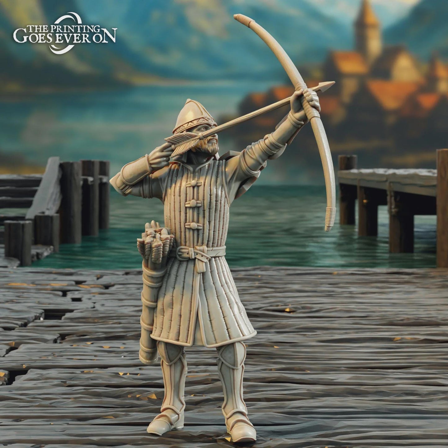 Tabletop Miniaturen | Wasserstadt | Driftport Town | Fantasy Miniaturen | 28mm