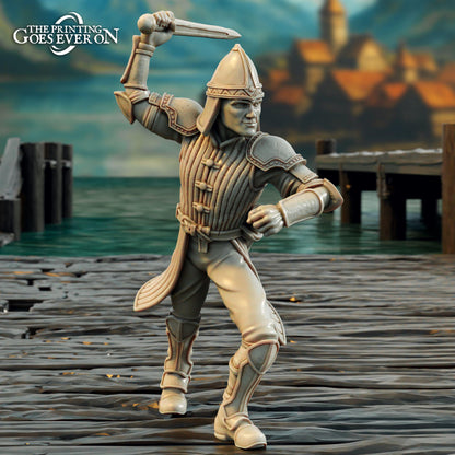 Tabletop Miniaturen | Wasserstadt | Driftport Town | Fantasy Miniaturen | 28mm