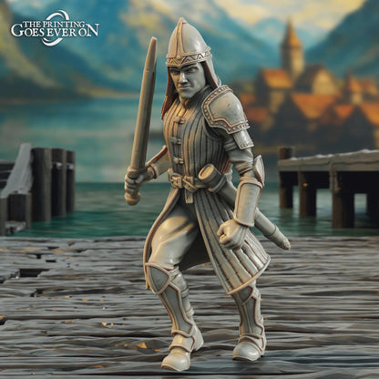 Tabletop Miniaturen | Wasserstadt | Driftport Town | Fantasy Miniaturen | 28mm