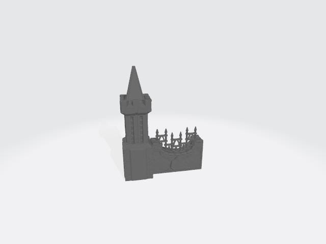 Friedhof | Zaun | Twilight of Agnium | Agnium Old Cemetery | Tabletop Gelände | Fantasy terrain