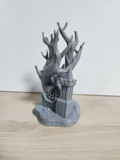 Friedhof | Friedhofbaum | Twilight of Agnium | Agnium Old Cemetery | Tabletop Gelände | Fantasy terrain